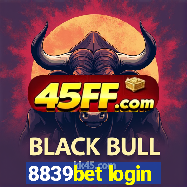 8839bet login
